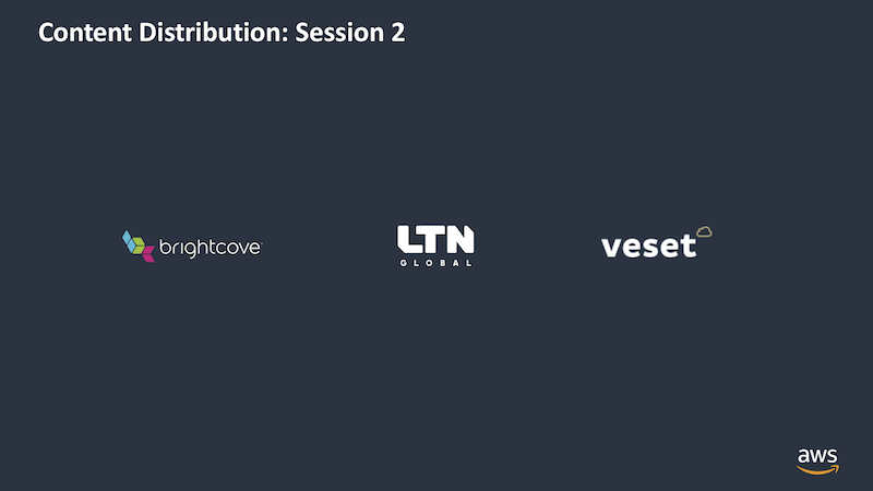AWS Media Solutions Webcast Series Content Distribution Session 2